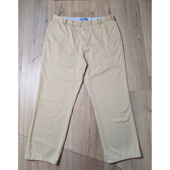 Peter Millar Other - Peter Millar Chino Pants Size 38x28 Short Pima Cotton Khaki Tan Preppy